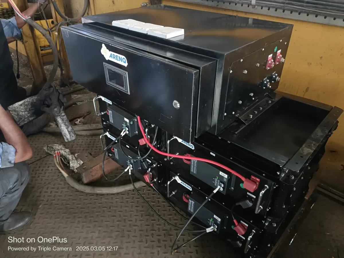 Electromagnetic Crane Battery